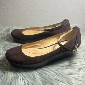 Kate Spade New York Abigail Brown Wedge Heels Size 10M
