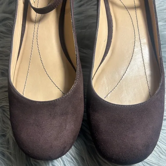 Kate Spade New York Abigail Brown Wedge Heels Size 10M