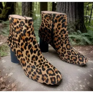 Kate Spade New York NATURAL LEOPARD HAIRCALF Women's Rudy Bootie Boots U…