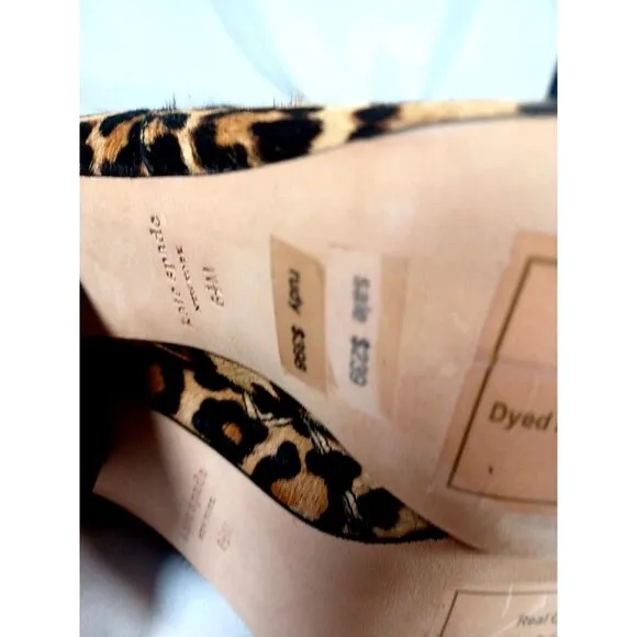 Kate Spade New York NATURAL LEOPARD HAIRCALF Women's Rudy Bootie Boots U…
