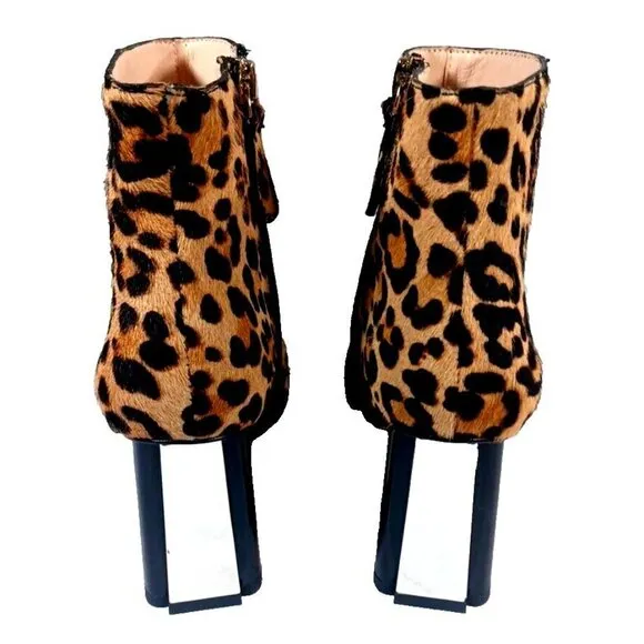 Kate Spade New York NATURAL LEOPARD HAIRCALF Women's Rudy Bootie Boots U…