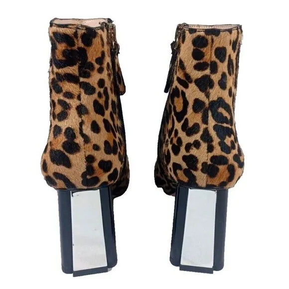 Kate Spade New York NATURAL LEOPARD HAIRCALF Women's Rudy Bootie Boots U…