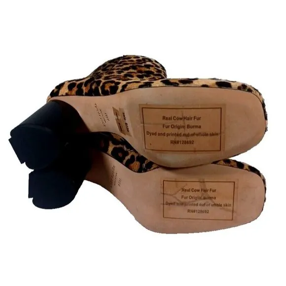 Kate Spade New York NATURAL LEOPARD HAIRCALF Women's Rudy Bootie Boots U…