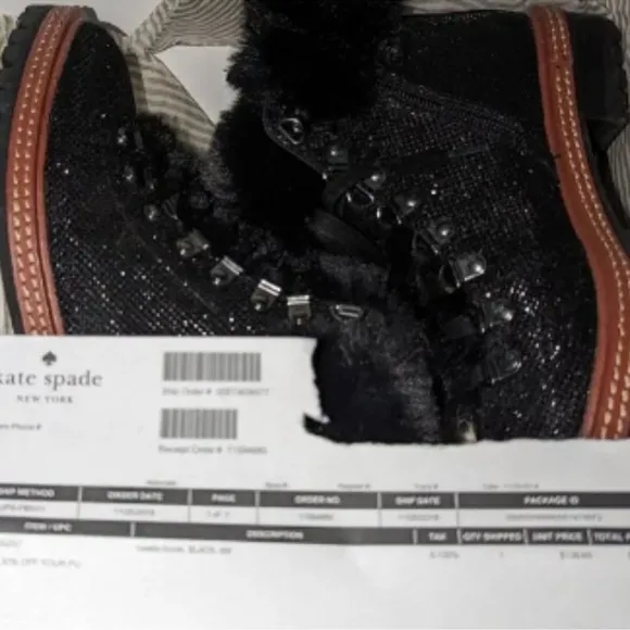 Kate Spade Rosalie Faux Fur Trimmed Boots