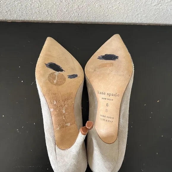 Kate Spade Women's Leandra Rhinestone Butterfly Heels Size 6