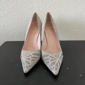 Kate Spade Women's Leandra Rhinestone Butterfly Heels Size 6