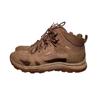 Keen Brownish Multicolored Lace-Up Hiking Ankle Boots Women's Size 7