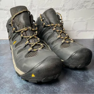 Keen Men's Utility Lansing Mid Steel Toe Waterproof Work Boots Wide Size 12EE