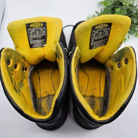 KEEN Milwaukee Utility 6&quot; Steel Toe Work Boot Men's 10.5 D Waterproof 1009173
