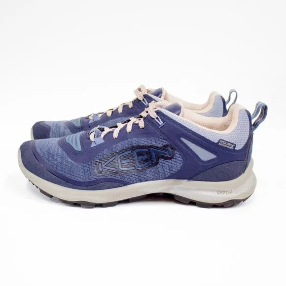 Keen Sneakers Terradora Flex Waterproof Hiking Shoes Indigo/Peachy Womens Size 6