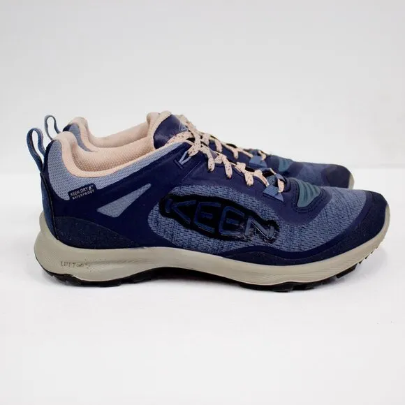 Keen Sneakers Terradora Flex Waterproof Hiking Shoes Indigo/Peachy Womens Size 6