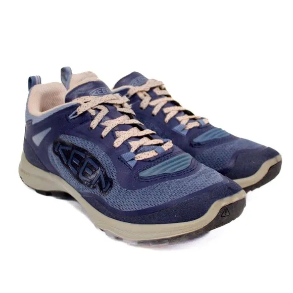 Keen Sneakers Terradora Flex Waterproof Hiking Shoes Indigo/Peachy Womens Size 6