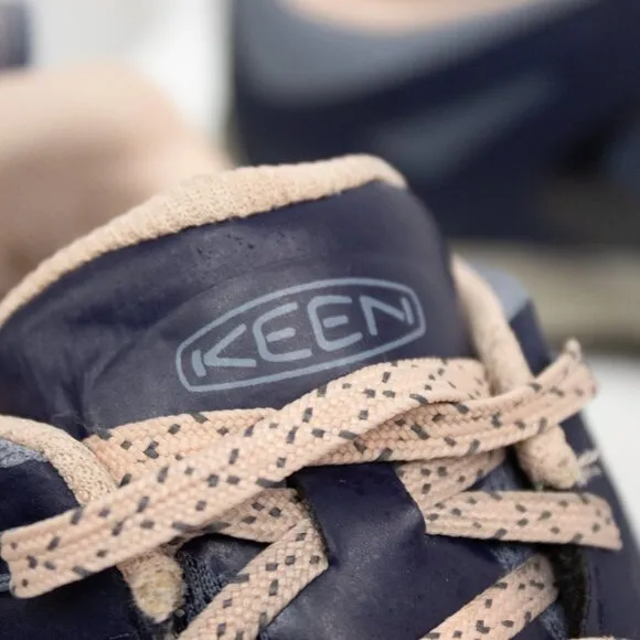 Keen Sneakers Terradora Flex Waterproof Hiking Shoes Indigo/Peachy Womens Size 6