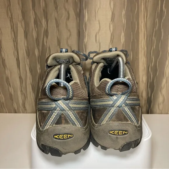 Keen Targhee II Men's 9 Waterproof Shoes Brown Tan Keen Dry Trail Hiker Utility