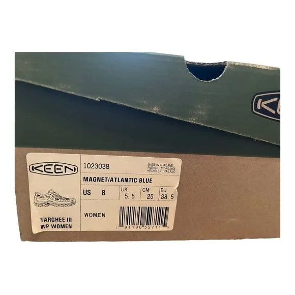 Keen Targhee III WP Magnet/ Atlantic Blue 1023038 (Women's)
