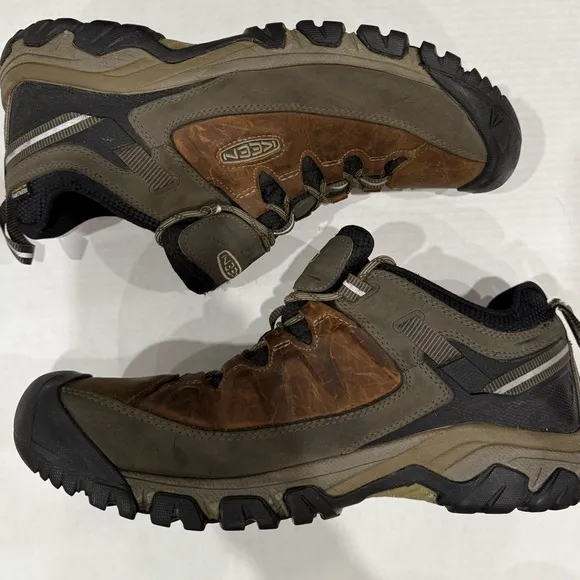 KEEN “Targhee III WP” Men's Lace-Up Waterproof Work &amp; Hiking Shoes US Size 13
