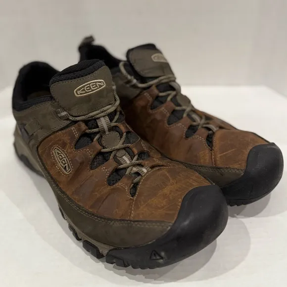 KEEN “Targhee III WP” Men's Lace-Up Waterproof Work &amp; Hiking Shoes US Size 13