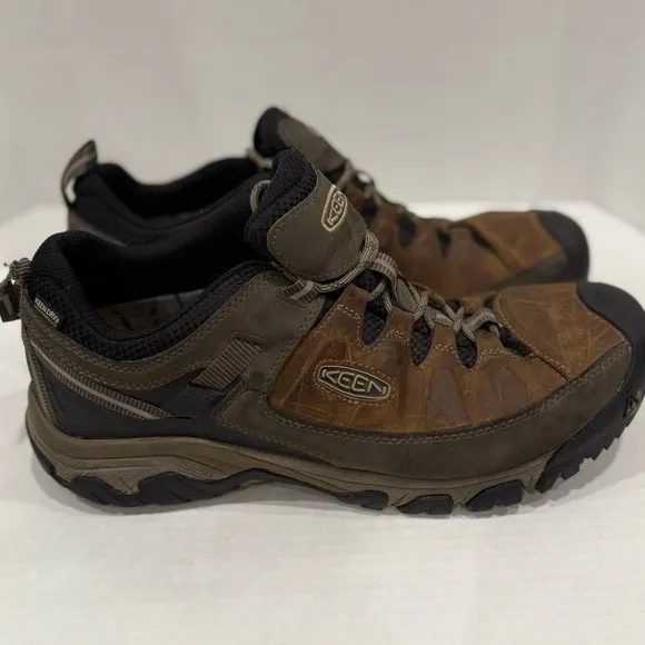 KEEN “Targhee III WP” Men's Lace-Up Waterproof Work &amp; Hiking Shoes US Size 13