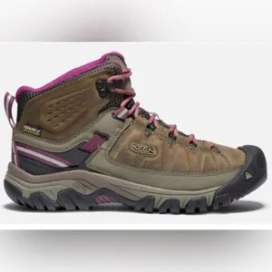 KEEN TARGHEE Waterproof Hiking Boots - Outerwear Comfort Durability Size 8