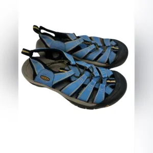 Keen Women’s Blue Waterproof Hiking Walking Shoes Size US 9