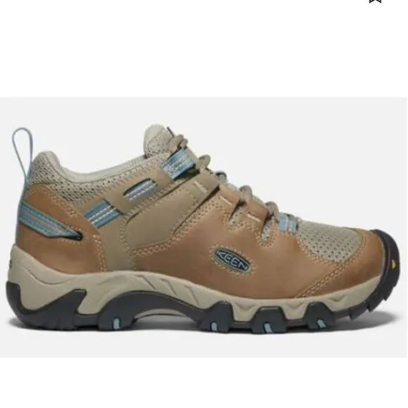KEEN WOMEN'S STEENS HIKING BOOTS - SOFT TOE SHIITAKE TAN SZ 6 NEW IN BOX