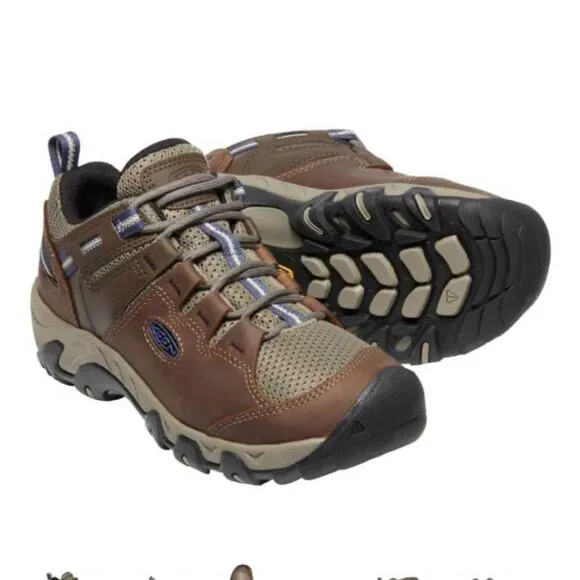 KEEN WOMEN'S STEENS HIKING BOOTS - SOFT TOE SHIITAKE TAN SZ 6 NEW IN BOX