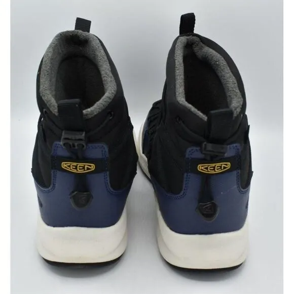 Keen Mens Size 9 UNEEK SNK Chukka Blue Black Waterproof Boots Shoes