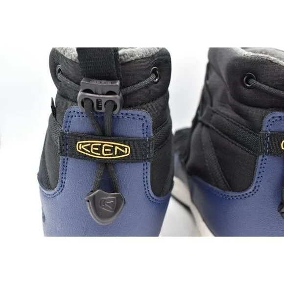 Keen Mens Size 9 UNEEK SNK Chukka Blue Black Waterproof Boots Shoes