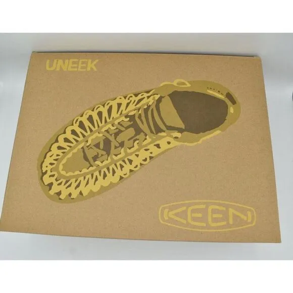 Keen Mens Size 9 UNEEK SNK Chukka Blue Black Waterproof Boots Shoes