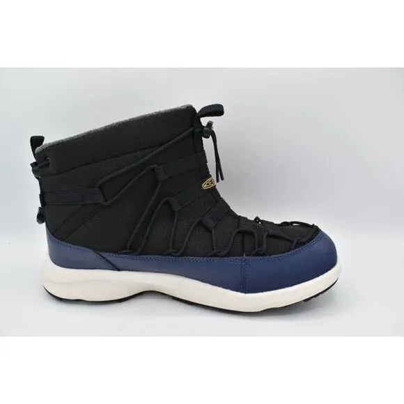 Keen Mens Size 9 UNEEK SNK Chukka Blue Black Waterproof Boots Shoes