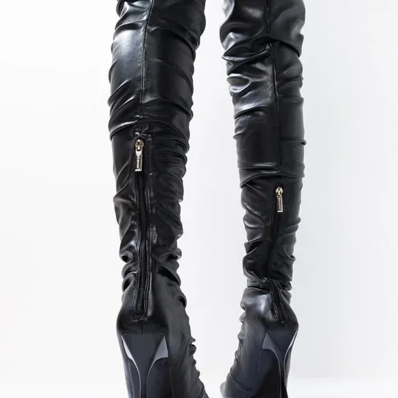 KEEPING IT TIGHT Scrunchie STILETTO BOOT ( BRAND NEW !!!! )