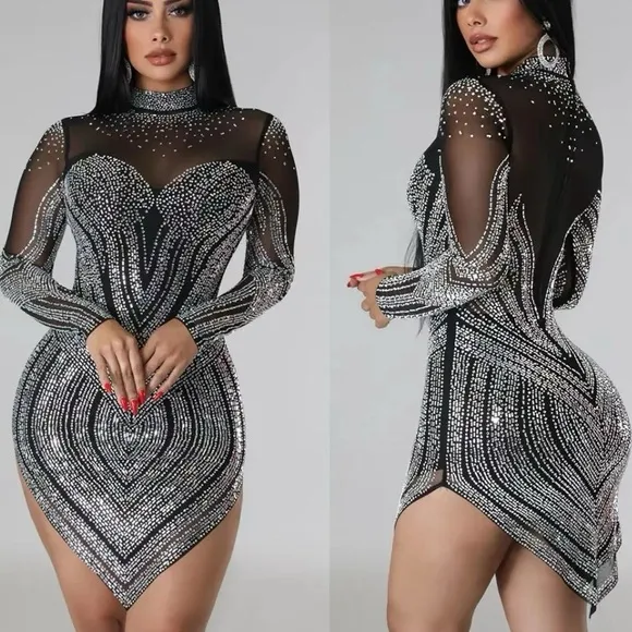 Kellie Dress Long Sleeve Women Lady