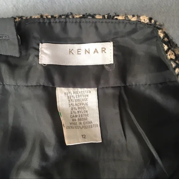 Kenar tweed skirt