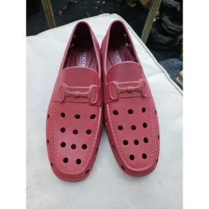 Kenneth Cole Reaction Slip-On Rubber Dress Shoes WATERPROOF Size 11 Maroon Wine