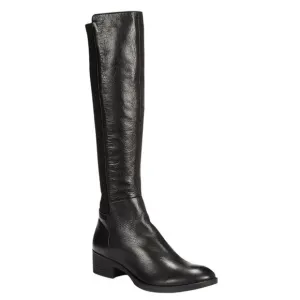 Kenneth Cole Women's Levon Tall Shaft Knee High Riding Boots Black Size 7 1/2