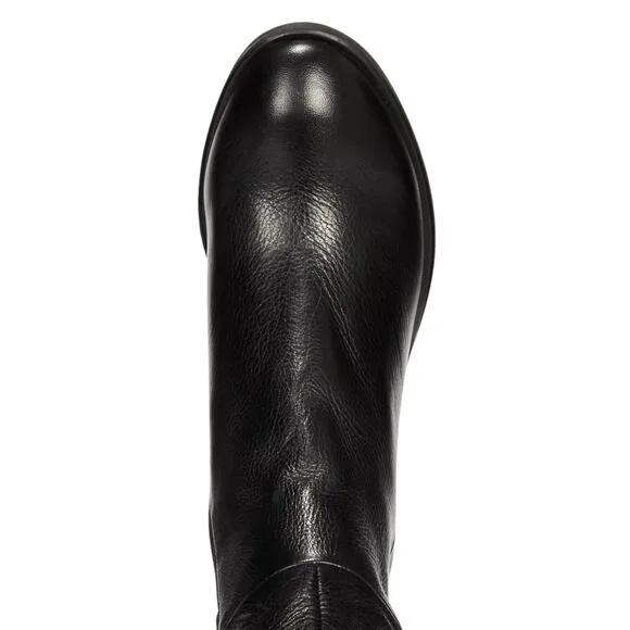 Kenneth Cole Women's Levon Tall Shaft Knee High Riding Boots Black Size 7 1/2