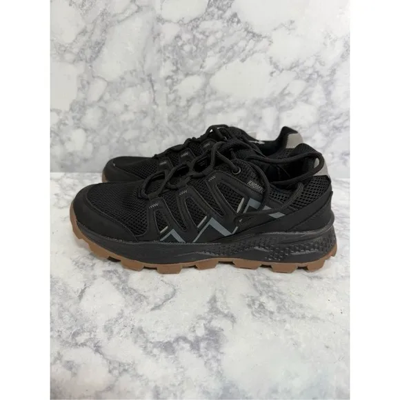 Khombu Men’s Hiking Boots sz 9 Black Cushioned NEW # K893