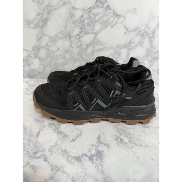Khombu Men’s Hiking Boots sz 9 Black Cushioned NEW # K893