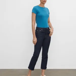 Kick Crop Jeans - Brand New - NEVER WORN - Indigo Dark Rinse