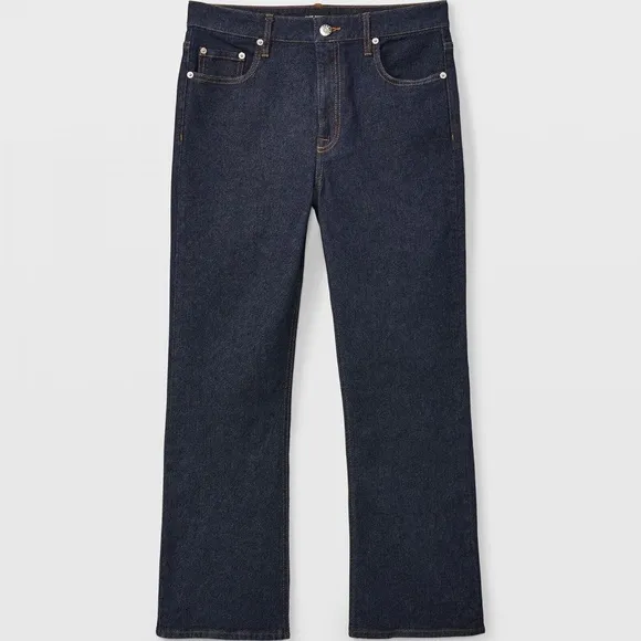 Kick Crop Jeans - Brand New - NEVER WORN - Indigo Dark Rinse