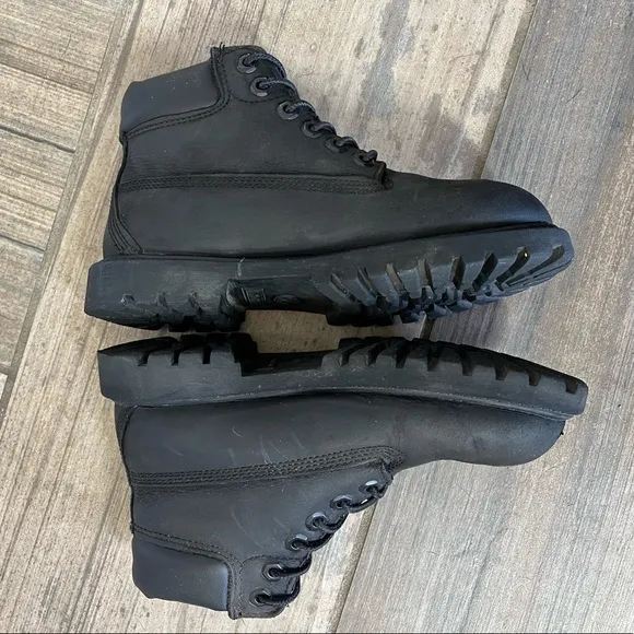 Kids Timberland 6&quot; Classic Boot Black size 12