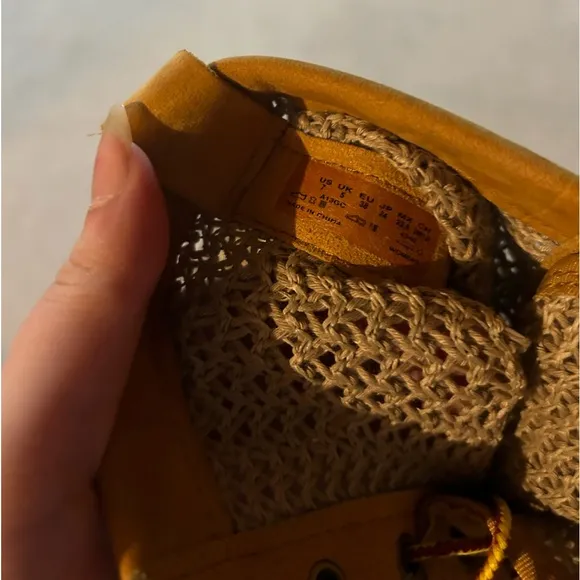Knitted Timberland Boots
