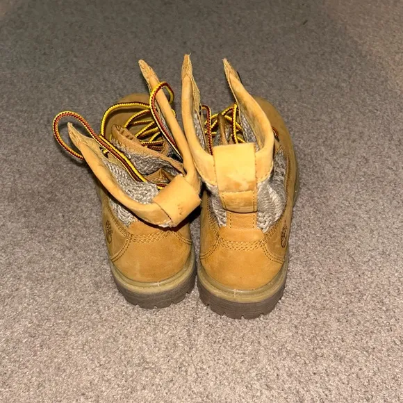 Knitted Timberland Boots