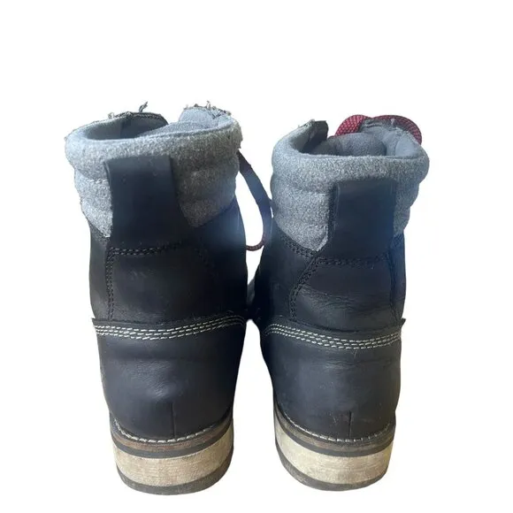 Kodiak Womans 7.5 Surrey Hiking Boots Lace Up LEATHER Trail Shoes Camping Black
