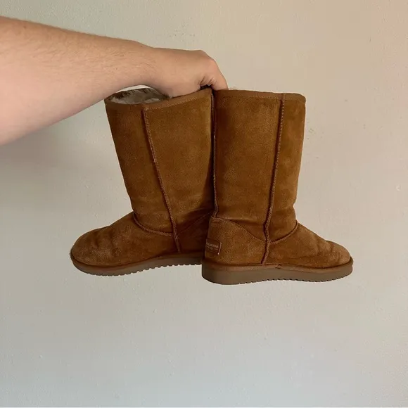 Kookaburra Ugg Chestnut Victoria Tall Bow Boots