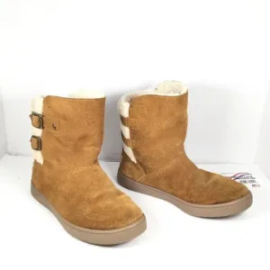 Kookaburra UGG Victoria Girl Short Ankle Boots Chestnut Size 1