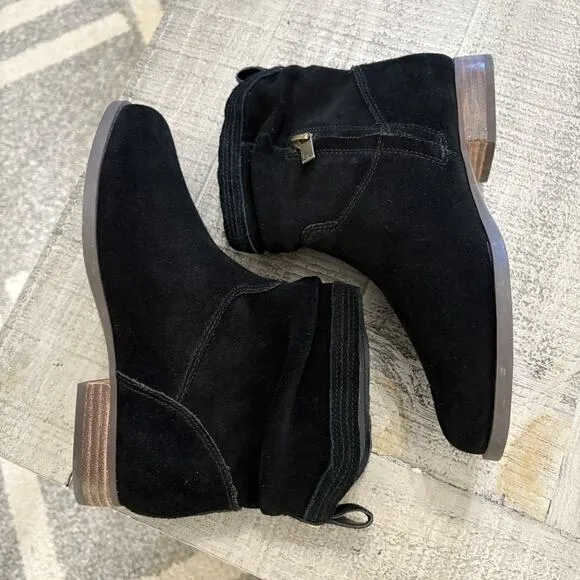 Koolaburra by UGG Boots Womens 6 Lorelei Slouchy Ankle Bootie Black 1096439