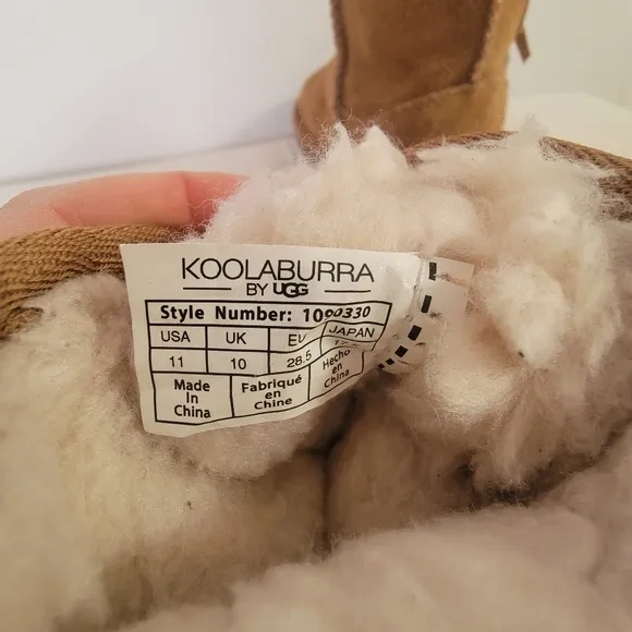 KOOLABURRA by UGG Cozy Bow Detail warm boots Size 11 Toddler
