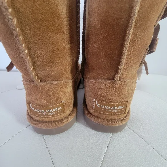 KOOLABURRA by UGG Cozy Bow Detail warm boots Size 11 Toddler