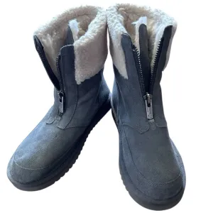 Koolaburra by Ugg Lytta Short Women’s Suede Boots Stone Grey Size 9